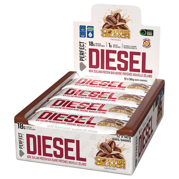Coffee Crunch DIESEL New Zealand Protein Bar 12-Pack Image