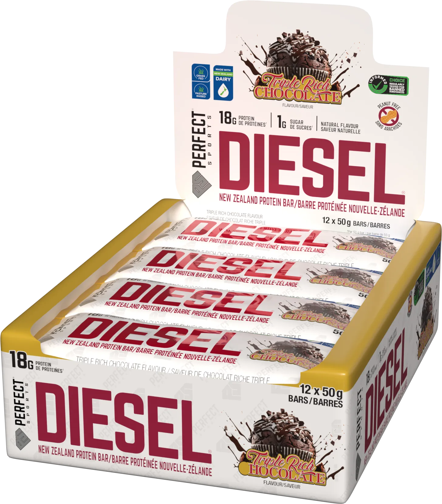 DIESEL New Zealand Protein Bars