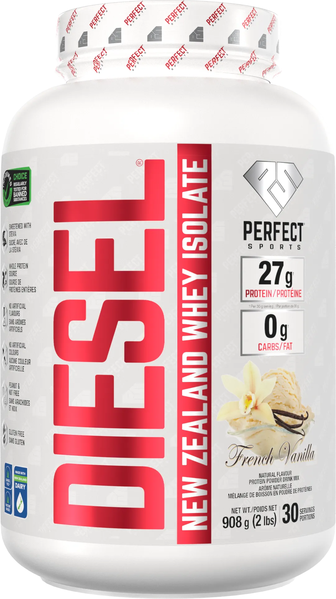 DIESEL New Zealand Grass-Fed Whey Protein Isolate