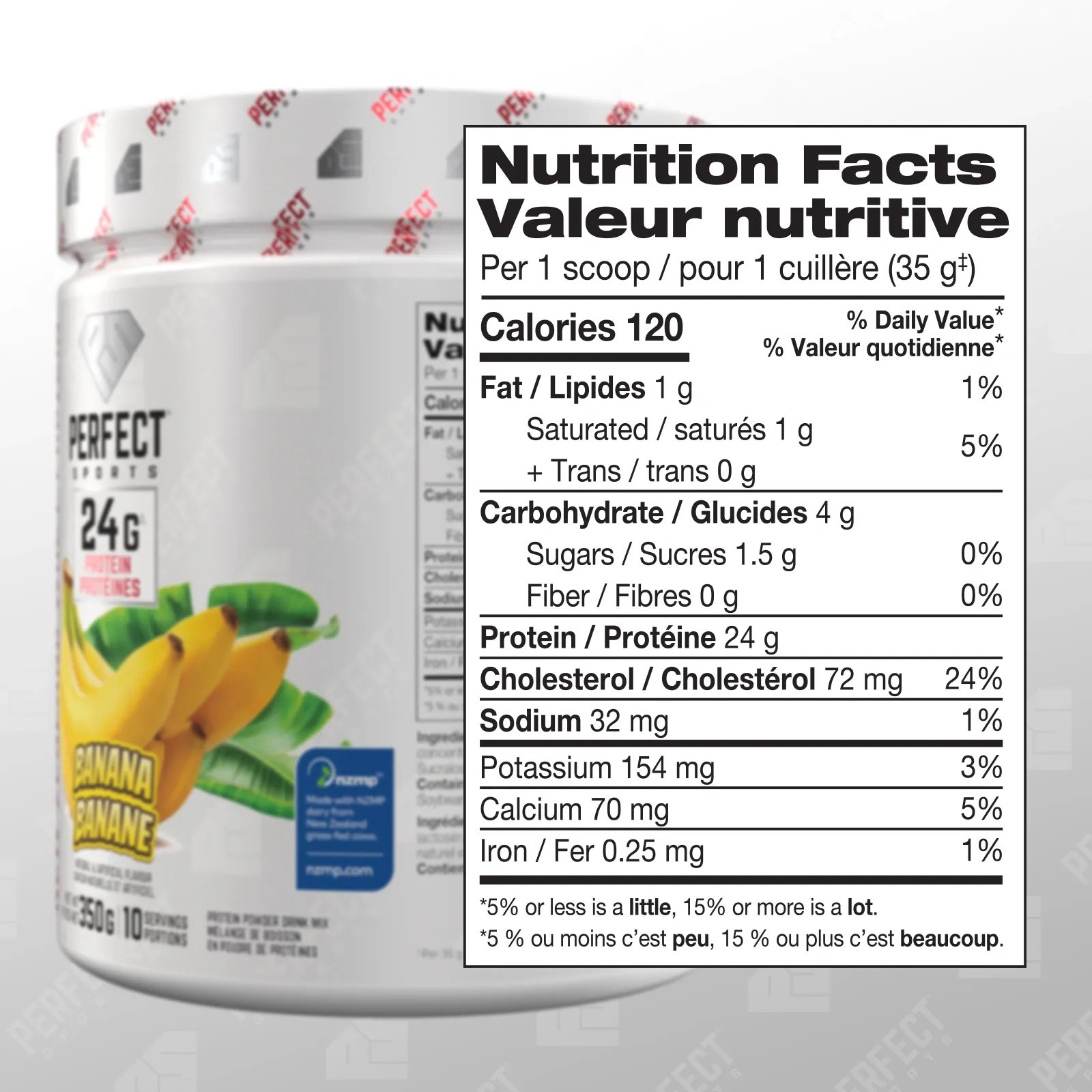 DIESEL New Zealand Whey Protein - 350 G Banana Flavour