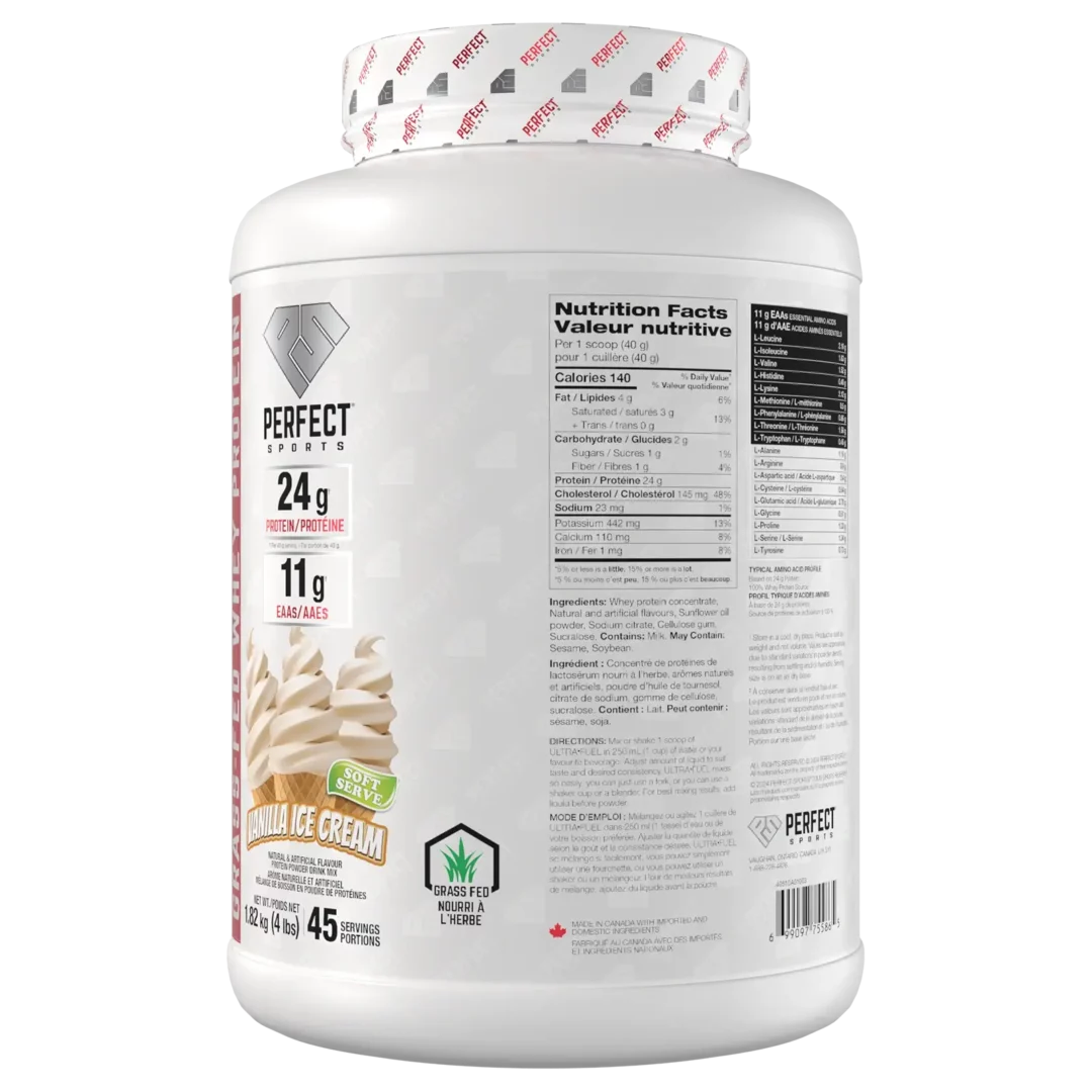 Protein Powder Ultra ULTRA FUEL Protein Powder Canada | Grass-Fed Whey, Low Carb