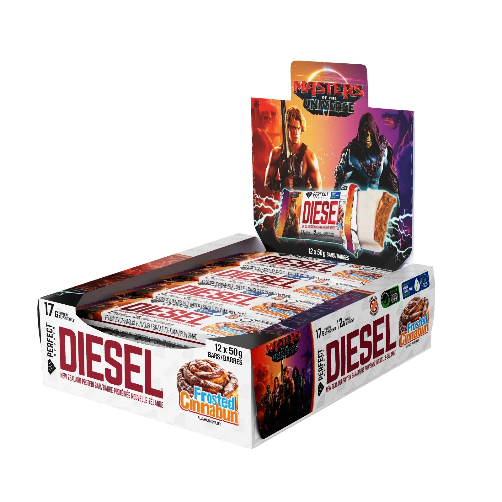 Masters of the Universe™ Limited Edition Diesel® New Zealand Protein Bar - Frosted-Cinnabun