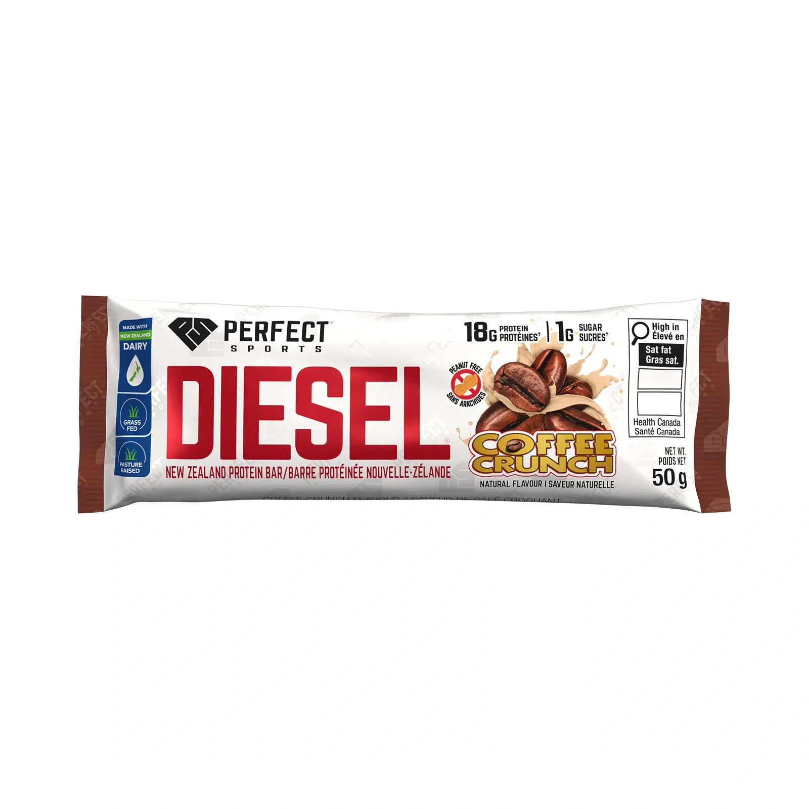 DIESEL New Zealand Protein Bar- Coffee Crunch Flavour