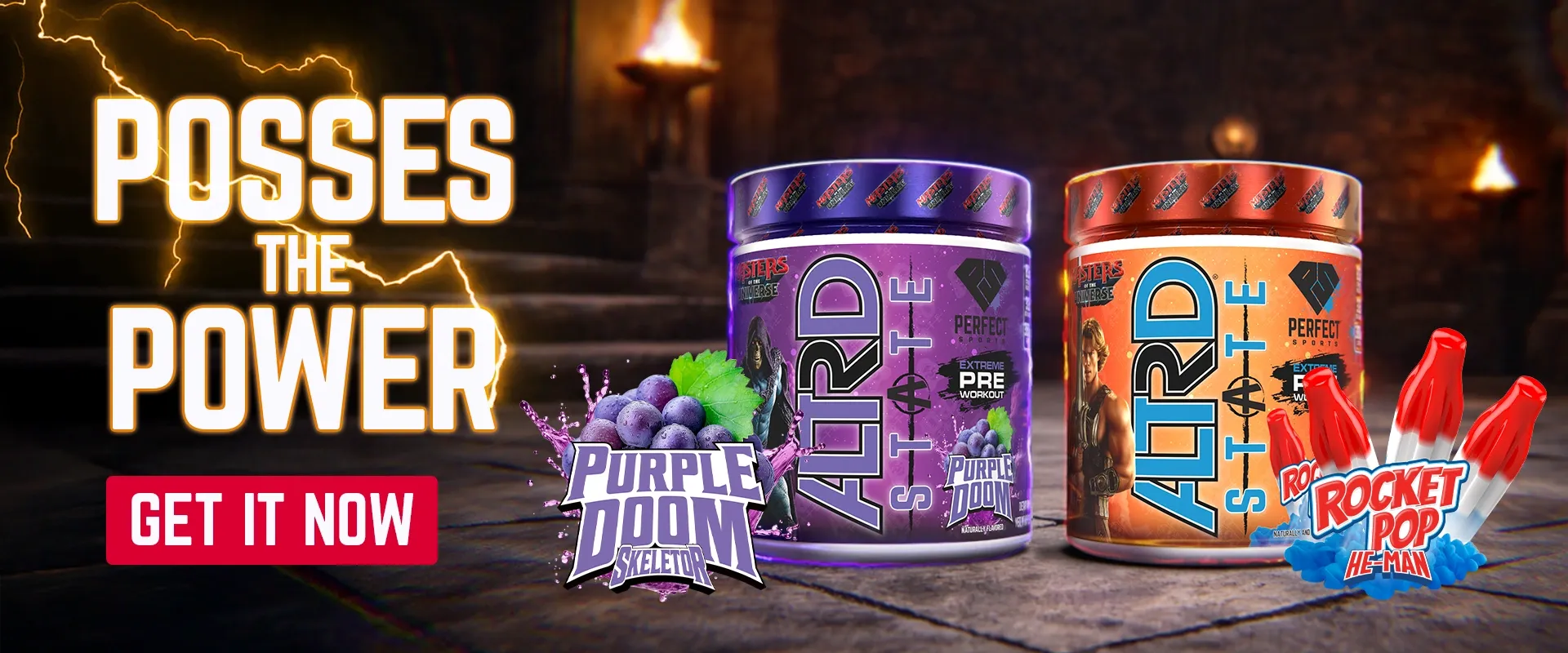 ALTRD STATE: Possess The Power - Purple Doom Skeletor & Rocket Pop He-Man - Get it now ALTRD STATE: Possess The Power - Purple Doom Skeletor & Rocket Pop He-Man - Get it now