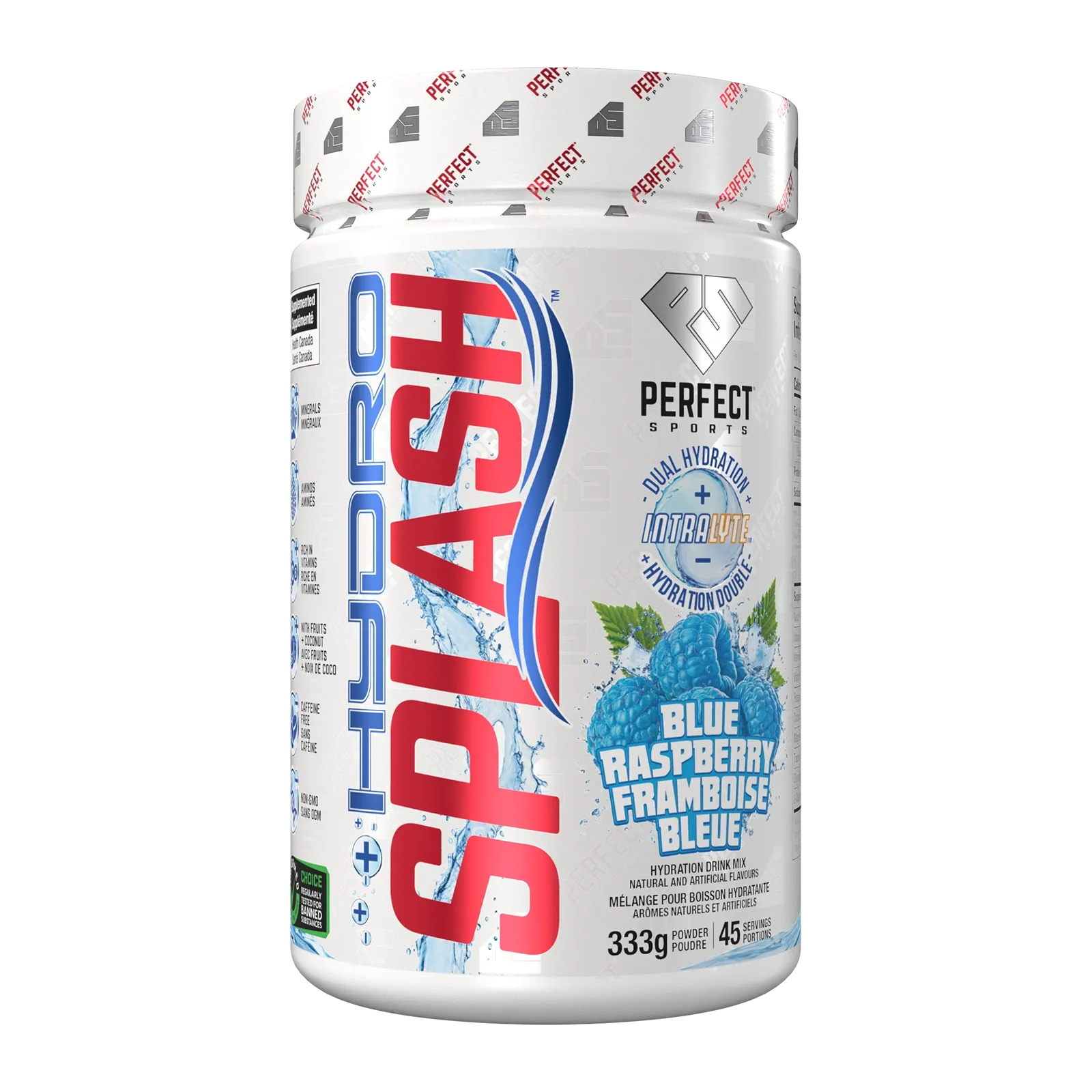 HydroSplash - 333 g Blue Raspberry Flavour