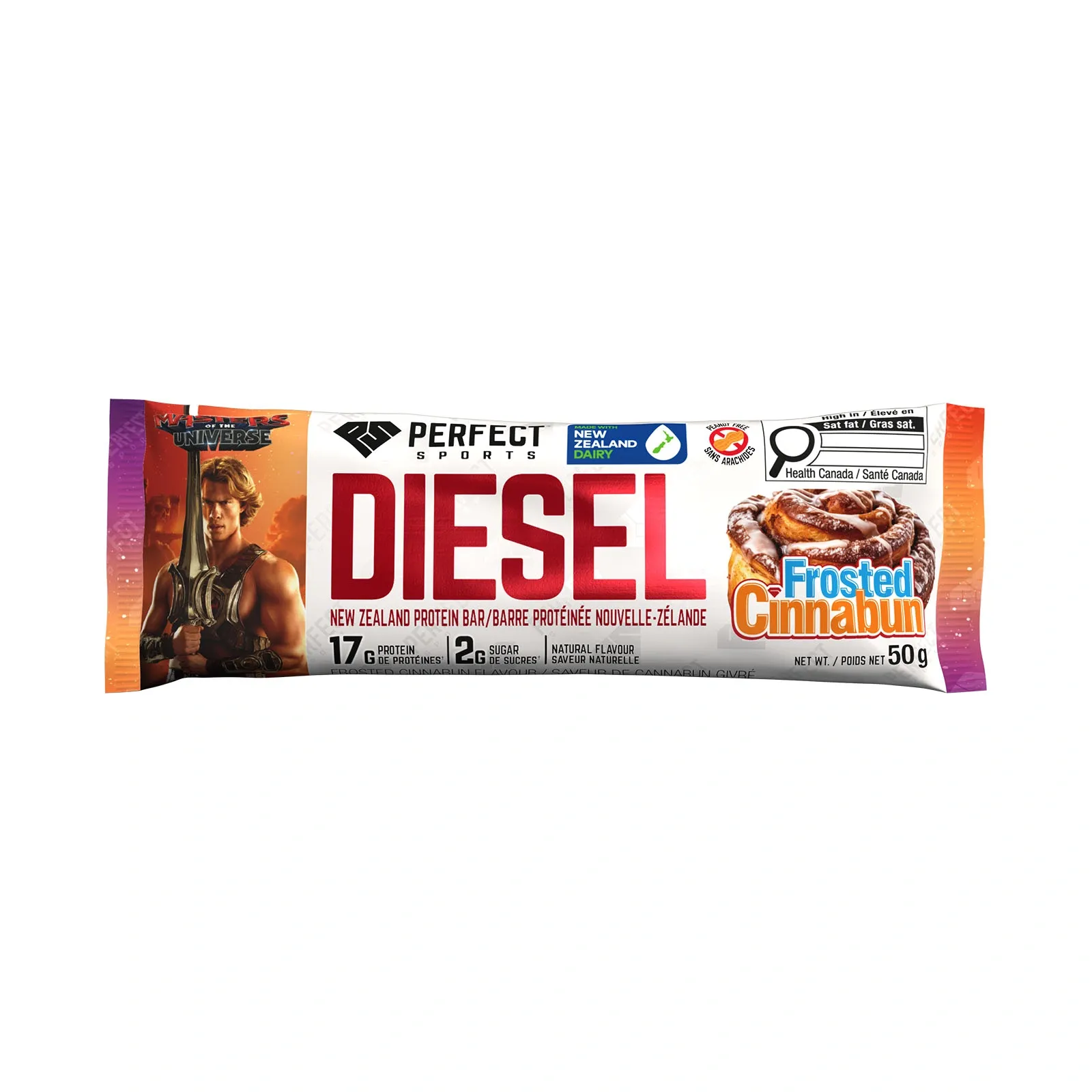 DIESEL New Zealand Protein Bar - Frosted Cinnabun Flavour